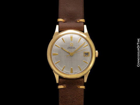 1965 Omega (Seamaster) Rare Cal. 560 Vintage Mens 10K Gold Filled & Stainless Steel Watch - Only Approx. 3000 Made