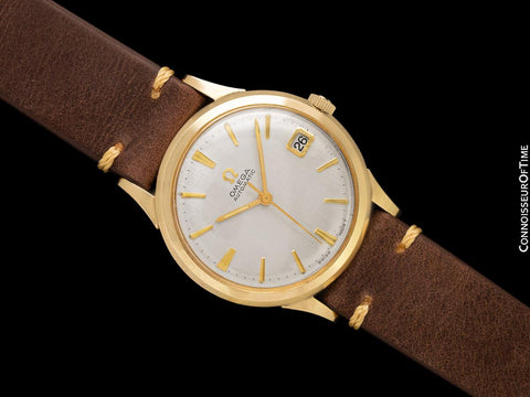 1965 Omega (Seamaster) Rare Cal. 560 Vintage Mens 10K Gold Filled & Stainless Steel Watch - Only Approx. 3000 Made
