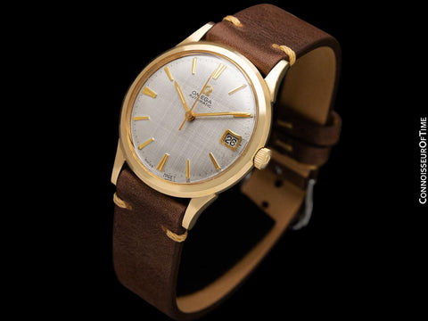 1965 Omega (Seamaster) Rare Cal. 560 Vintage Mens 10K Gold Filled & Stainless Steel Watch - Only Approx. 3000 Made