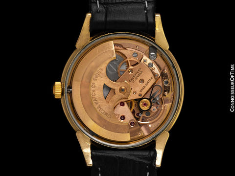 1966 Omega (Seamaster) Rare Cal. 560 Vintage Mens 10K Gold Filled & Stainless Steel Watch - Only Approx. 3000 Made