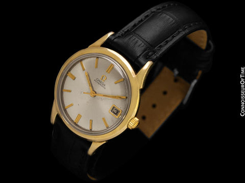 1966 Omega (Seamaster) Rare Cal. 560 Vintage Mens 10K Gold Filled & Stainless Steel Watch - Only Approx. 3000 Made