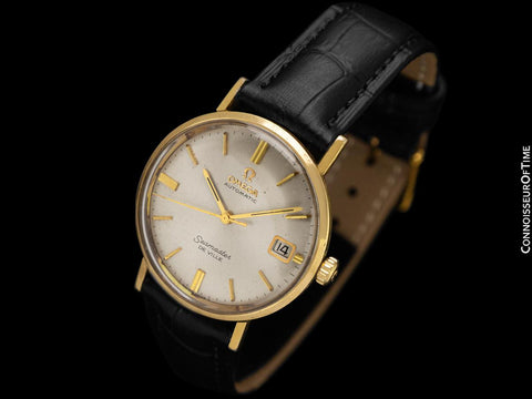 1966 Omega Seamaster "Kleerback" Very Rare Vintage Mens Cal. 560 14K Gold Filled Watch - Salesman's Demo Piece