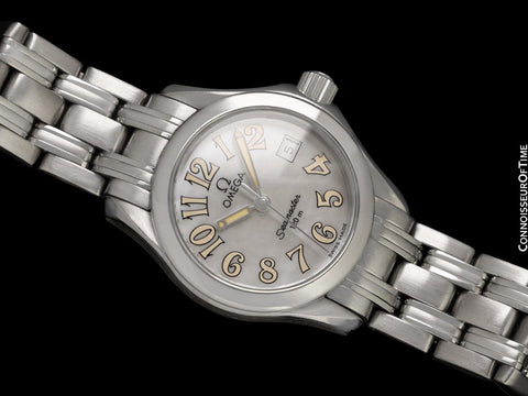 Omega Seamaster 120M Ladies Diver SS Steel Watch MOP Dial - Mint with Warranty