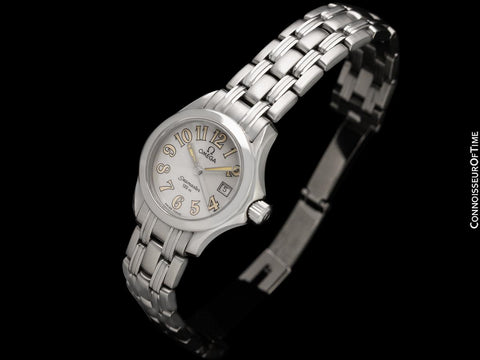 Omega Seamaster 120M Ladies Diver SS Steel Watch MOP Dial - Mint with Warranty