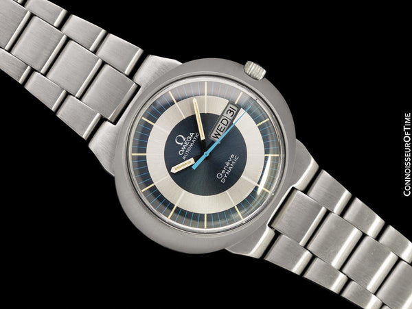 1969 Omega Dynamic Vintage Mens Cal. 752 Day Date Watch - Stainless Steel