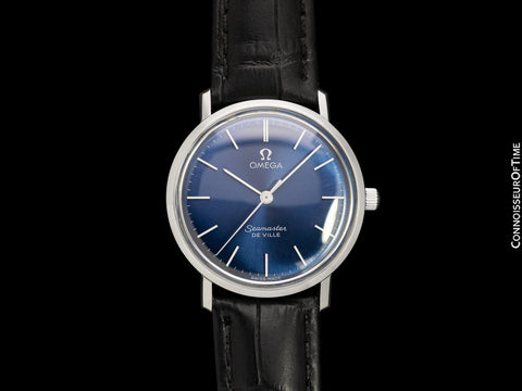 1968 Omega Seamaster De Ville Vintage Mens Handwound Watch - Stainless Steel