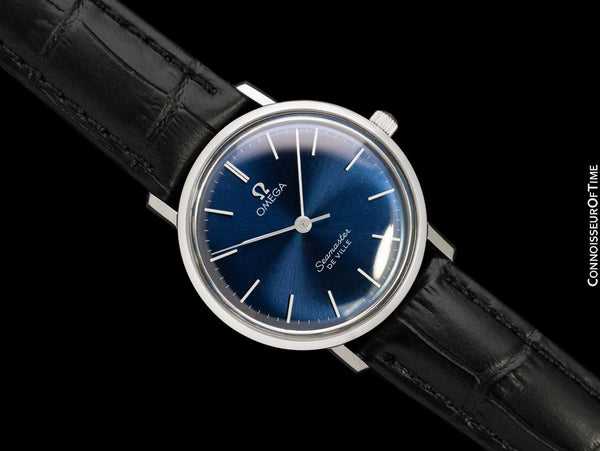 1968 Omega Seamaster De Ville Vintage Mens Handwound Watch - Stainless Steel