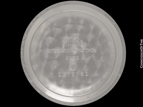 1962 IWC Vintage Mens Full Size Watch, Cal. 8531 Automatic - Stainless Steel