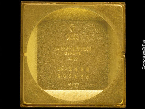 1952 Patek Philippe Vintage Mens Handwound Watch, Ref. 2488 - 18K Gold