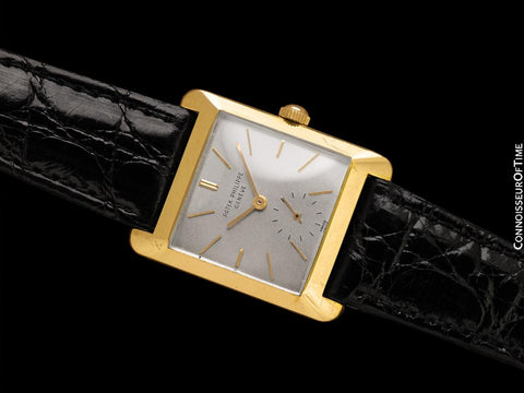 1952 Patek Philippe Vintage Mens Handwound Watch, Ref. 2488 - 18K Gold