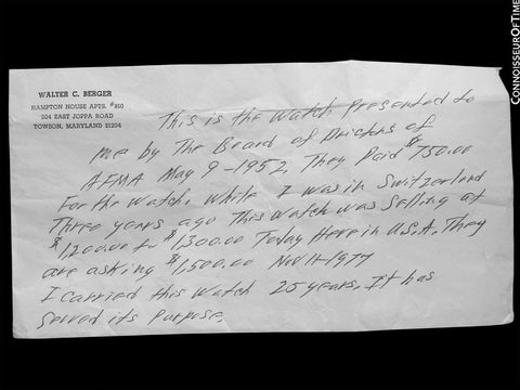 1952 Patek Philippe Vintage Mens Handwound Watch, Ref. 2488 - 18K Gold