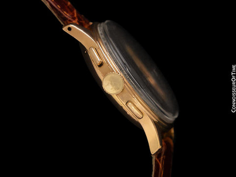 1945 Breitling Vintage Aviator's Ref. 760 Mens Chronograph Watch - 18K Rose Gold