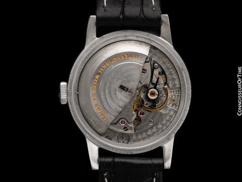 1957 IWC Vintage Mens Full Size Watch, Cal. 8521 Automatic - Stainless Steel