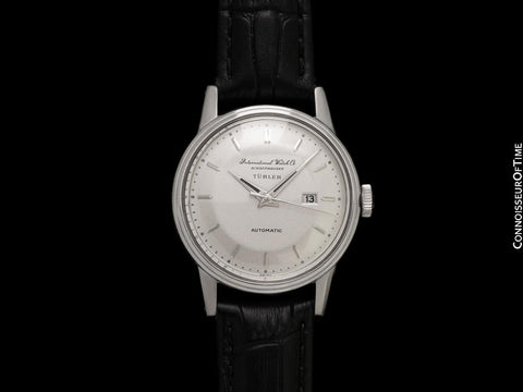 1957 IWC Vintage Mens Full Size Watch, Cal. 8521 Automatic - Stainless Steel