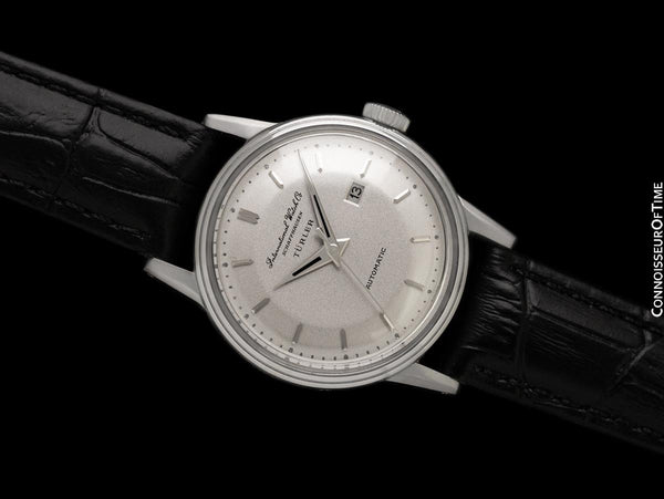 1957 IWC Vintage Mens Full Size Watch, Cal. 8521 Automatic - Stainless Steel