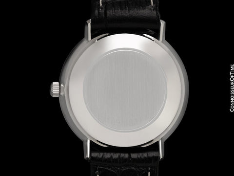 1969 Omega De Ville Vintage Mens Cal. 565 Automatic Blue Vignette Dial Watch - Stainless Steel