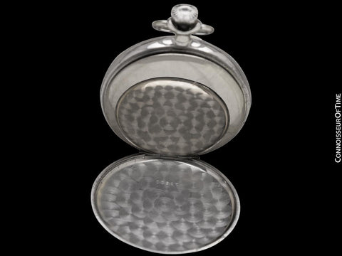 1932 Rolex Compteur Very Rare Vintage Antique Mens Stopwatch, 49mm - Nickel Chrome