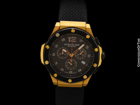 Stührling Apocalypse 160 Chronograph Mens Watch - Owned & Worn by Harry Bellafonte with COA