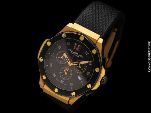 Stührling Apocalypse 160 Chronograph Mens Watch - Owned & Worn by Harry Bellafonte with COA