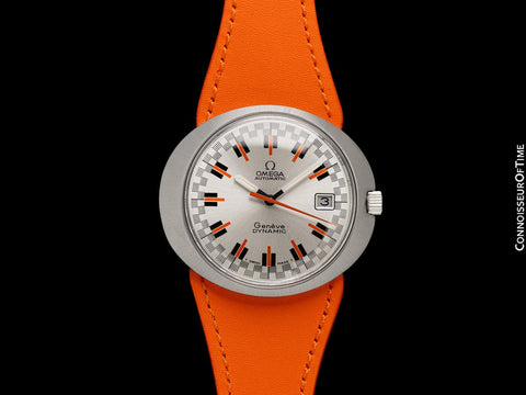 1960's Omega Dynamic Vintage Mens Cal. 565 Watch with Racing Dial - Stainless Steel