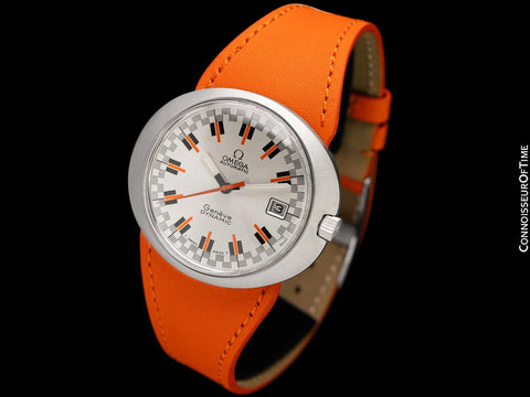 1960's Omega Dynamic Vintage Mens Cal. 565 Watch with Racing Dial - Stainless Steel