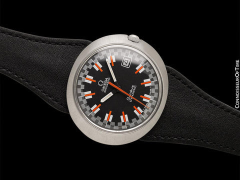 1968 Omega Dynamic Vintage Mens Cal. 565 Watch with Racing Dial - Stainless Steel