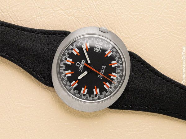 1968 Omega Dynamic Vintage Mens Cal. 565 Watch with Racing Dial - Stainless Steel