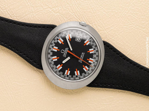 1968 Omega Dynamic Vintage Mens Cal. 565 Watch with Racing Dial - Stainless Steel