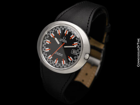 1968 Omega Dynamic Vintage Mens Cal. 565 Watch with Racing Dial - Stainless Steel