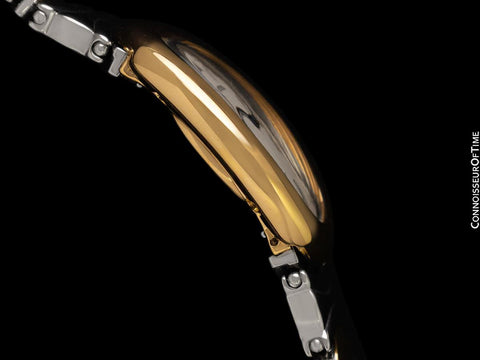 Cartier Baignoire Joaillerie 1920 Ladies Midsize Watch - 18K Gold & Stainless Steel