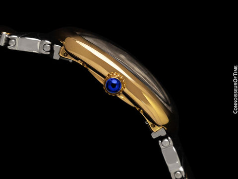Cartier Baignoire Joaillerie 1920 Ladies Midsize Watch - 18K Gold & Stainless Steel