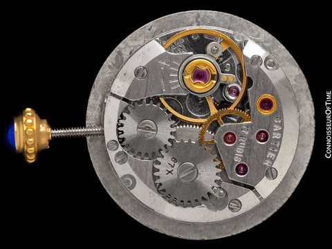 Cartier Ellipse Vintage Ladies Mechanical Watch with Band & Buckle - Solid 18K Gold