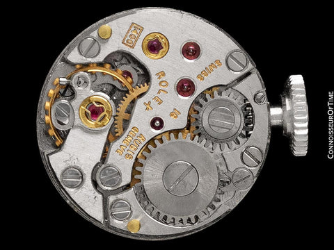 1960's Rolex Ladies Vintage Cocktail Watch - 18K White Gold & Diamonds