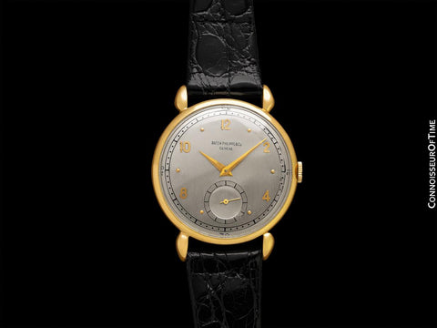 1940's Patek Philippe Vintage Mens Ref. 1509 Large Calatrava Watch - 18K Gold