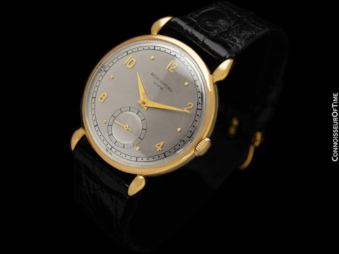 1940's Patek Philippe Vintage Mens Ref. 1509 Large Calatrava Watch - 18K Gold