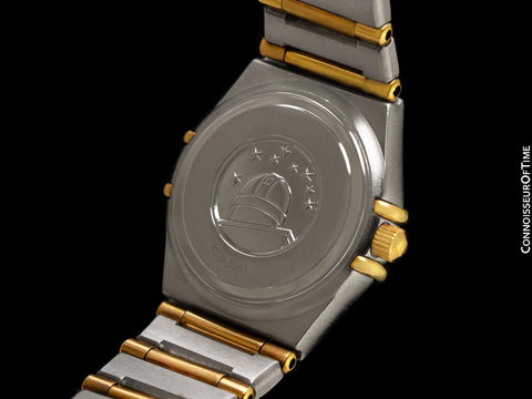 Omega Ladies Constellation 95 My Choice Mini Watch - Stainless Steel, 18K Gold & Omega Factory Diamonds