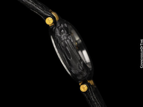 Carrera y Carrera Ladies Leopard Watch with Boxes - 18K Gold & Sculptured Titanium