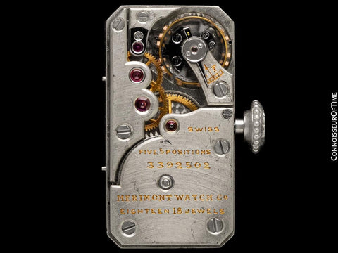 1920's Tiffany & Co. Ladies Art Deco Watch - Platinum & Diamond