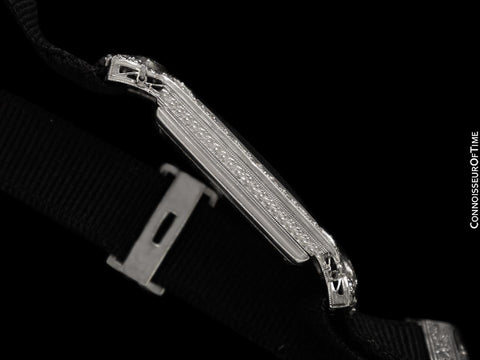 1920's Tiffany & Co. Ladies Art Deco Watch - Platinum & Diamond