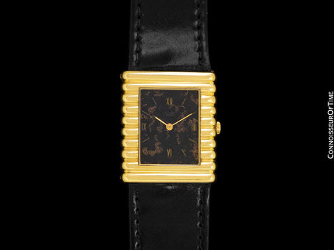 1970's Van Cleef and Arpels VCA by Piaget Rare Vintage Mens Midsize Watch - 18K Gold