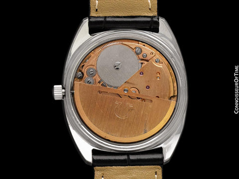 1971 Omega Constellation "C" Chronometer Vintage Mens Watch with Blue Vignette Dial - Stainless Steel