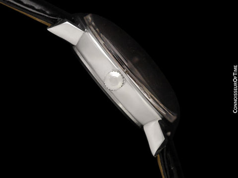 1973 Omega De Ville Vintage Mens Full Size Automatic Watch with Chocolate Bronze Dial - Stainless Steel