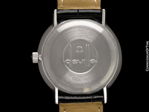 1973 Omega De Ville Vintage Mens Full Size Automatic Watch with Chocolate Bronze Dial - Stainless Steel