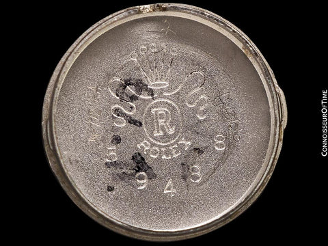 1960's Rolex Ladies Dress Watch with Bracelet - 14K White Gold & Diamonds