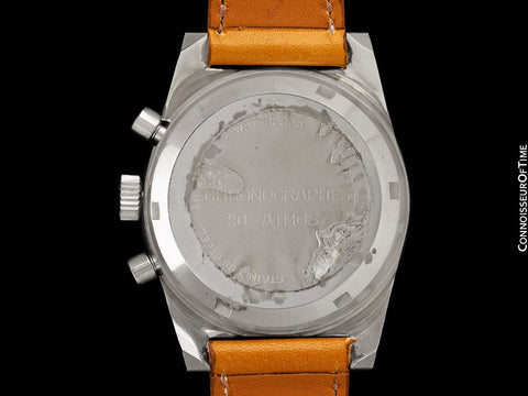 1970's Croton Vintage Mens Retro Chronomaster Sea Diver Aviator Watch - Rare Unworn New Old Stock with Sticker