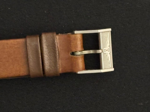 1918 Longines for Tiffany & Co. Caliber 13.33 Mens Single Button World War I Military Chronograph Watch - Sterling Silver