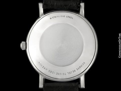 1960's Longines Vintage Ultra Chron High-Beat Mens Watch with Papers & Tag - Stainless Steel