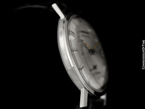 1960's Longines Vintage Ultra Chron High-Beat Mens Watch with Papers & Tag - Stainless Steel