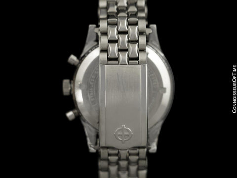 1960's Zodiac Swiss Vintage Mens Sporting Chronograph - Stainless Steel
