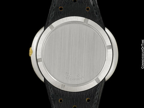 1969 Omega Dynamic Vintage Mens First Generation Watch - 18K Gold Plated & Stainless Steel